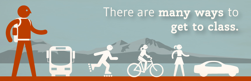 Ways to get to campus Ways to get to campus