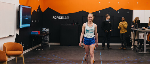 OSU students in the Force Lab