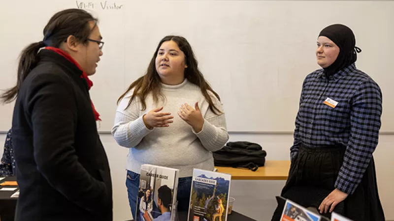 Students speak about OSU-Cascades' career preparedness program