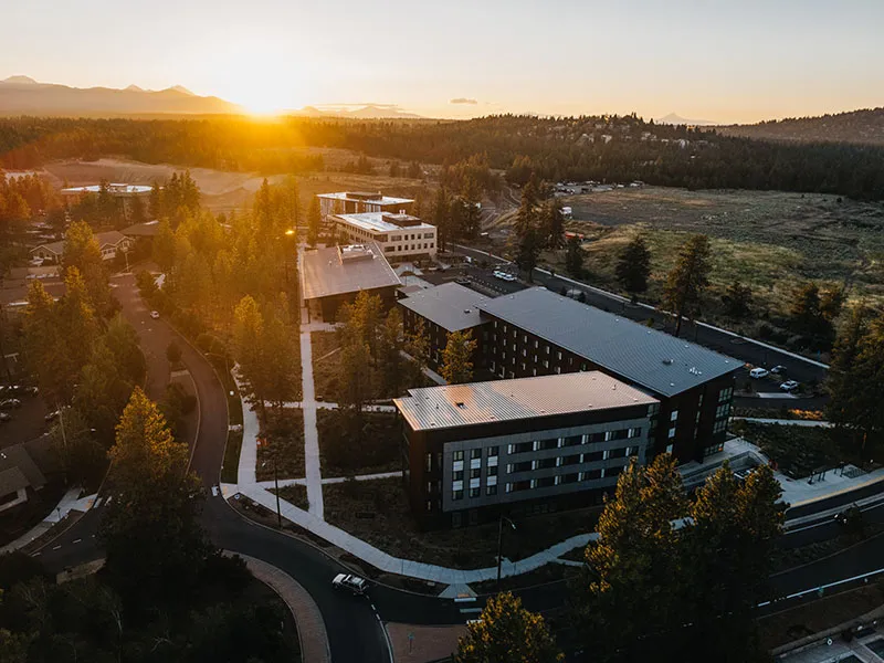 Campus at Sunset