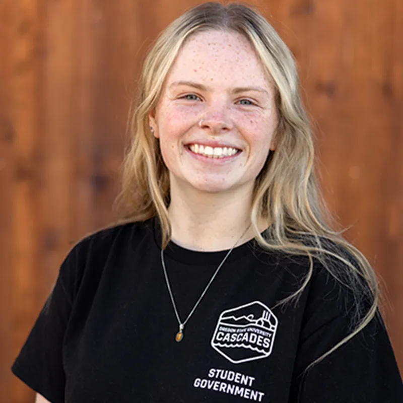 Headshot of Student Government President Whitney McFarlane