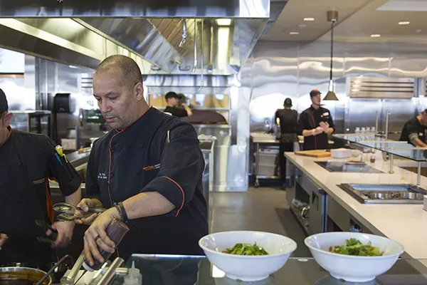 chef in Beaver Dam making grain bowls