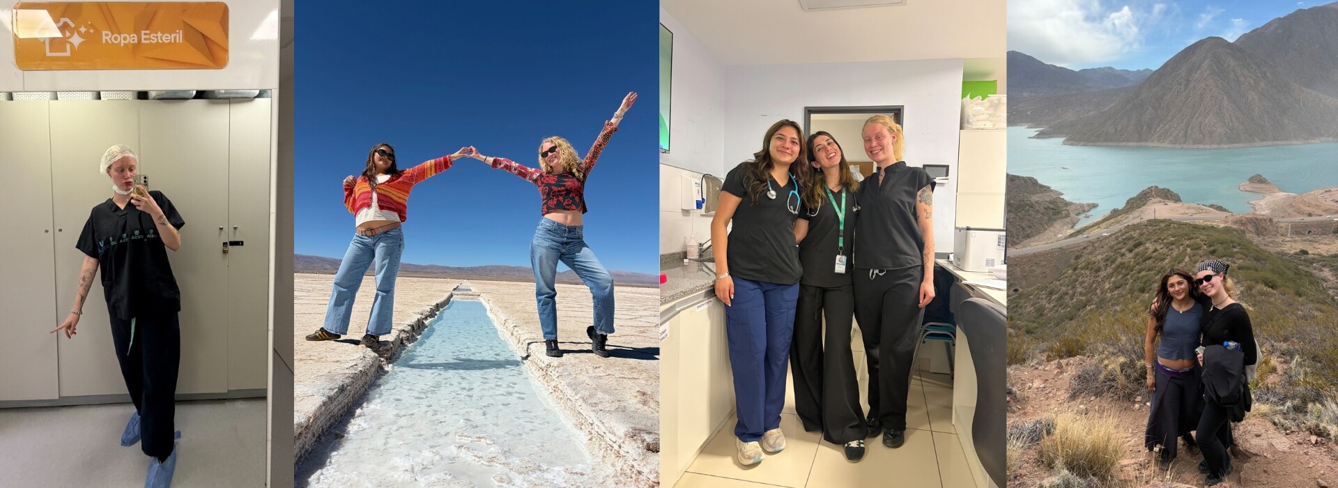 Elsa studying abroad in Argentina