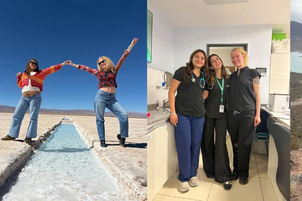 Elsa studying abroad in Argentina