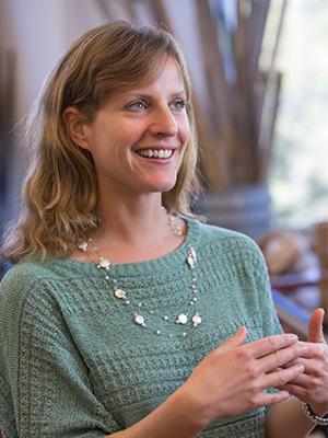 Biologist and OSU-Cascades biology instructor Ann Petersen.